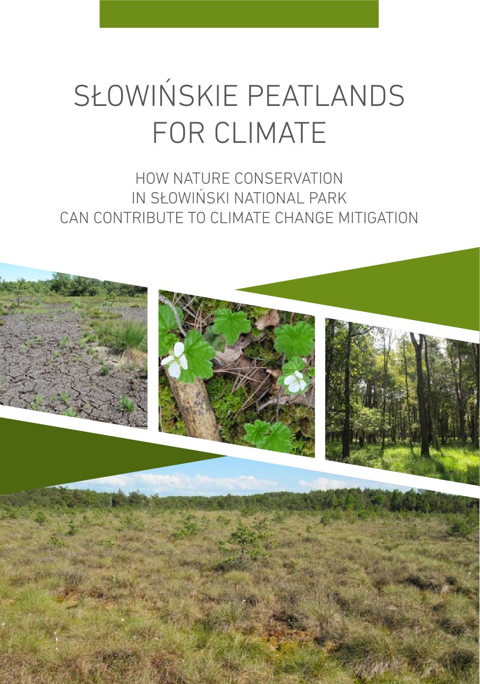 Slowinskie peatlands for climate okładka